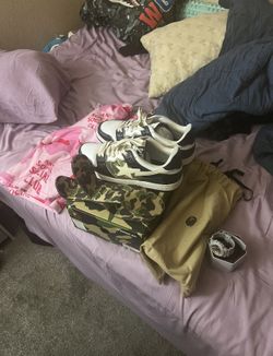 Authentic Bape Shoes Size 12