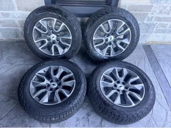 20’ Silverado Tahoe Suburban Rst Wheels Tires 6 Lug