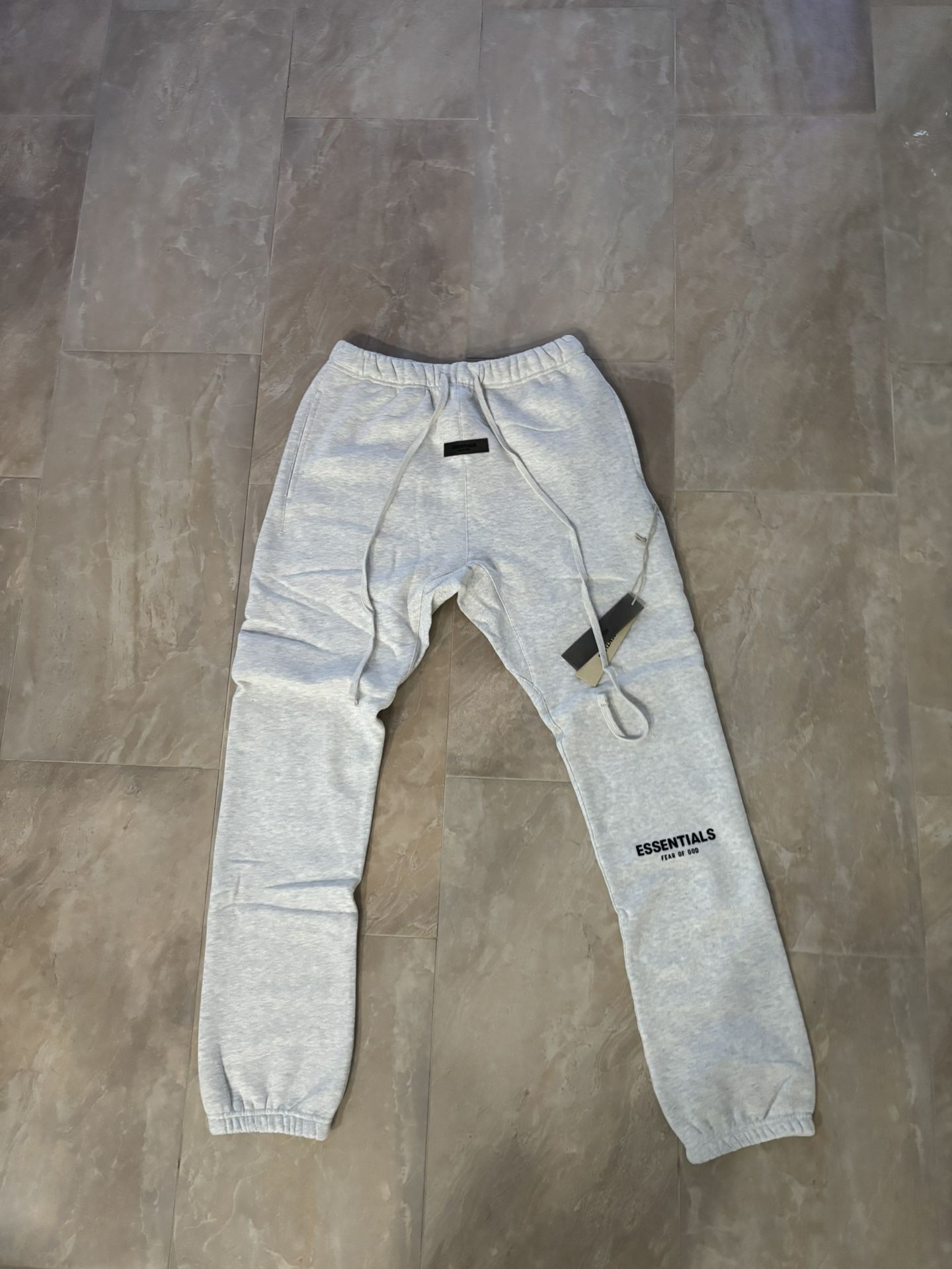 Essentials Sweats Light Oatmeal, Size Small, Brand New