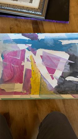 Original Abstract Mixed Media Painting
