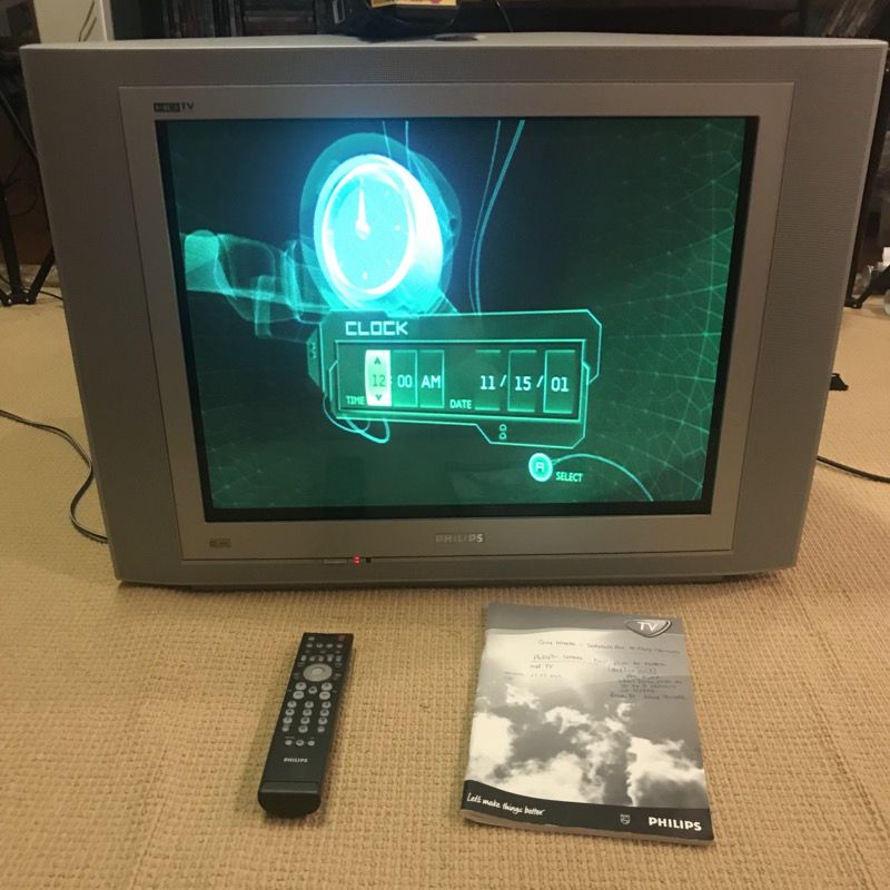 PHILIPS 27 INCH HD CRT TV TELEVISION