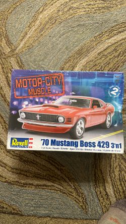 Revell ‘70 Mustang Boss 429 3’n1, 1:24 Scale