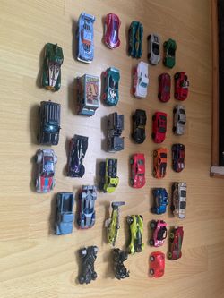 Collection of Hot Wheels Toy Cars