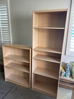 Wooden Book Shelves
