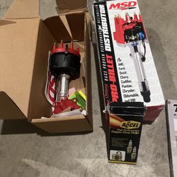 MSD Distributor And Street Fire Ignition  Box
