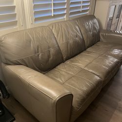 Leather Couch Sofa Macys CB2 Ethan Allen 