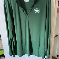 New York Jets Fanatics Quarter Zip XXL