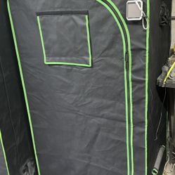 32”x32”x63” Grow Tent With Accessories 
