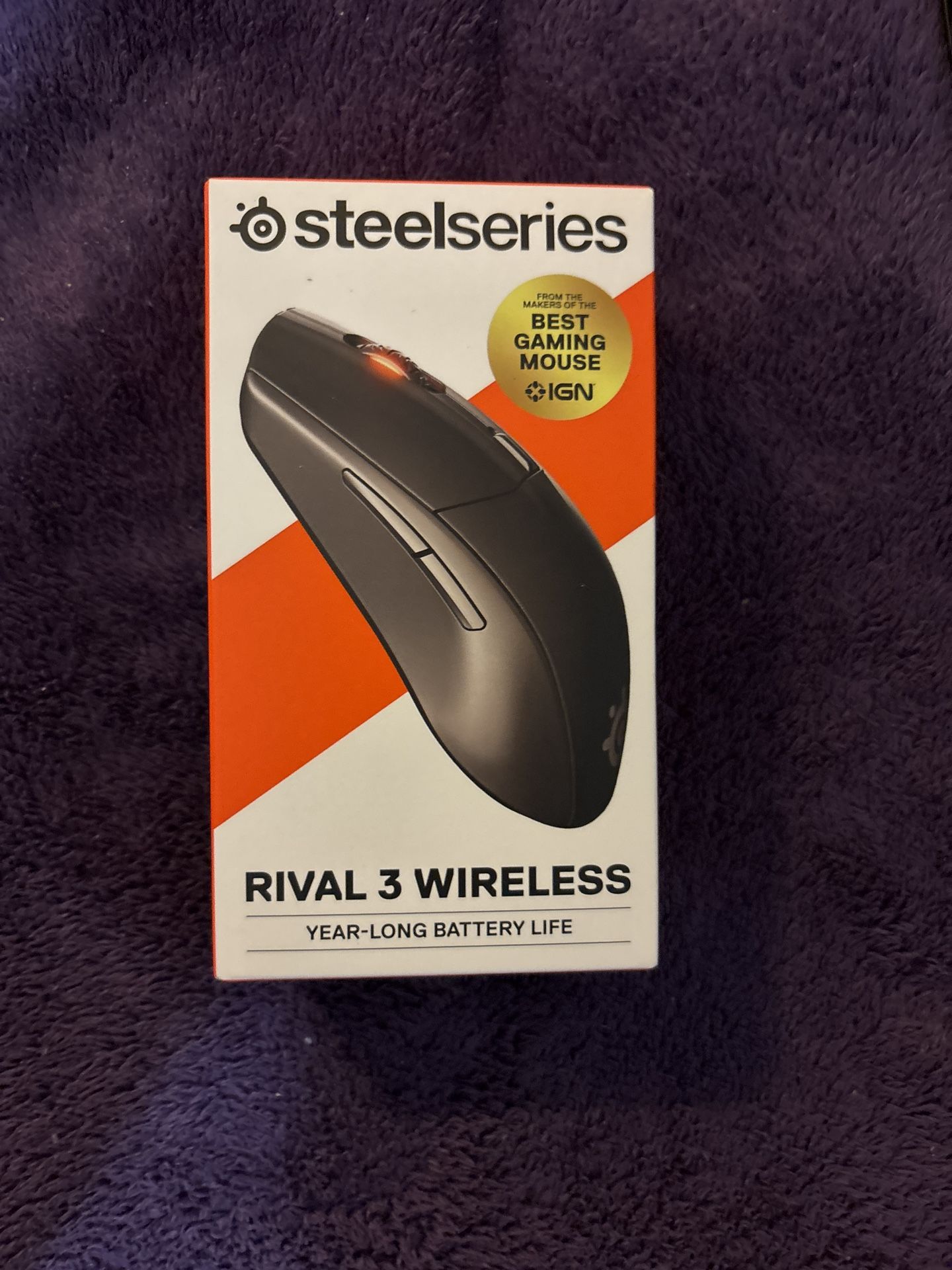 Steelseries - rival 3 gen 2 wireless optical gaming mouse with ultra - fast clicks - Wireless Black
