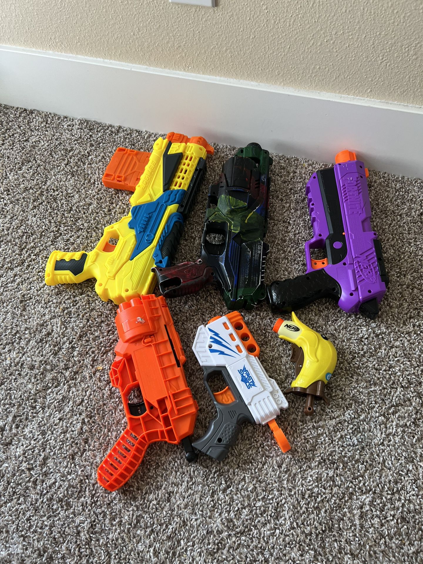 Nerf Guns Set Free