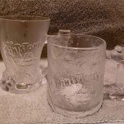 Flintstone Rocdonalds Glasses 