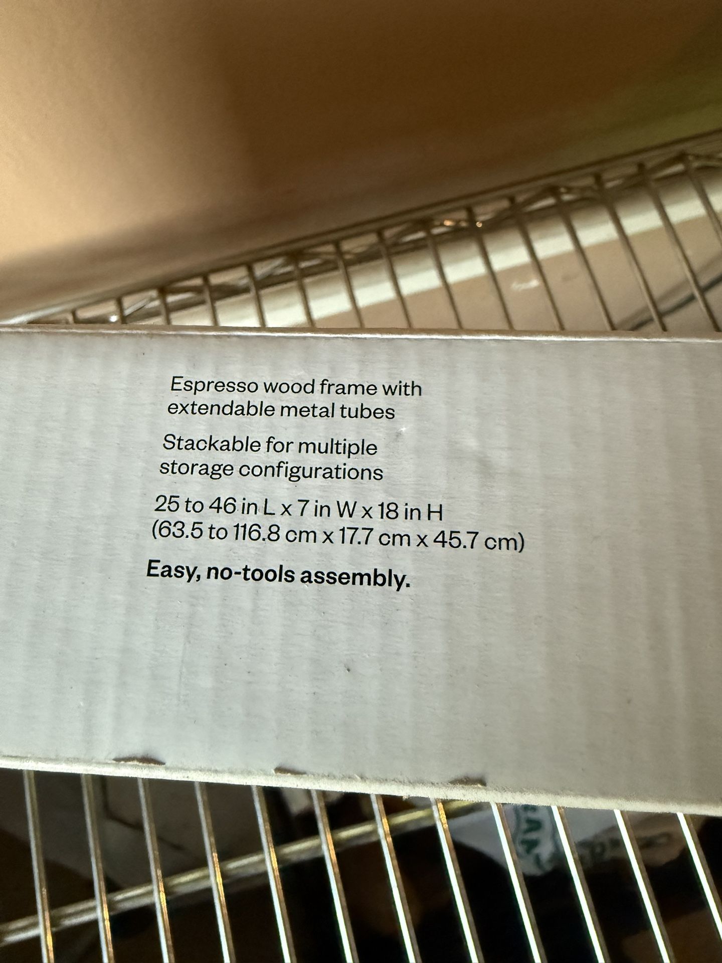 Brand New Adjustable 3- Tire Shoe Rack -30 OBO