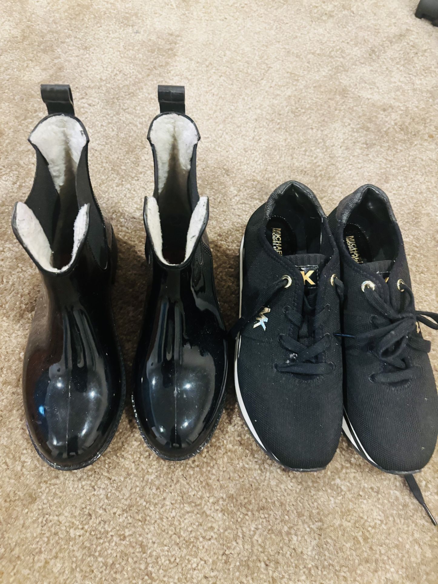 Rain Boots / MK trainers