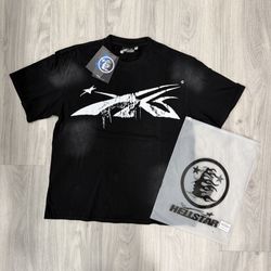 Black “webbed logo”  Hellstar T-Shirt