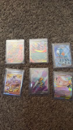 Pokemon cards from the sets chaos rising, perfect order, 2 promo cards from new tins