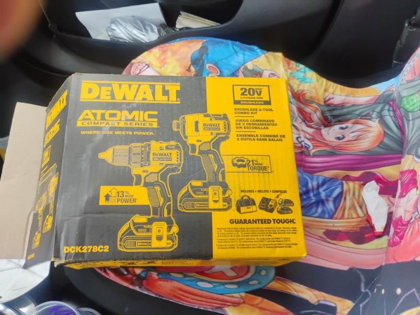 DeWalt 20v Brushless 2 Tool Combo Kit