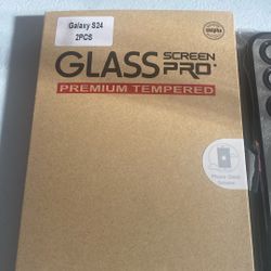 Galaxy S24 Case And Screen Protector
