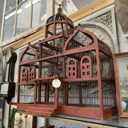 Vintage French Victorian Bird Cage