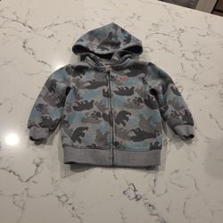 LEVIS ZIP-UP BEARXSWEAT JACKET SZ 18MOS  SEE DESCRIPTION 