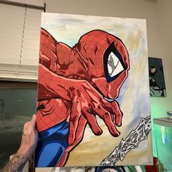 Spider-Man Painting