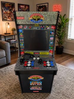 RARE ARCADE1UP STREET FIGHTER 2 ORIGINAL GRAPHICS HOME ARCADE
