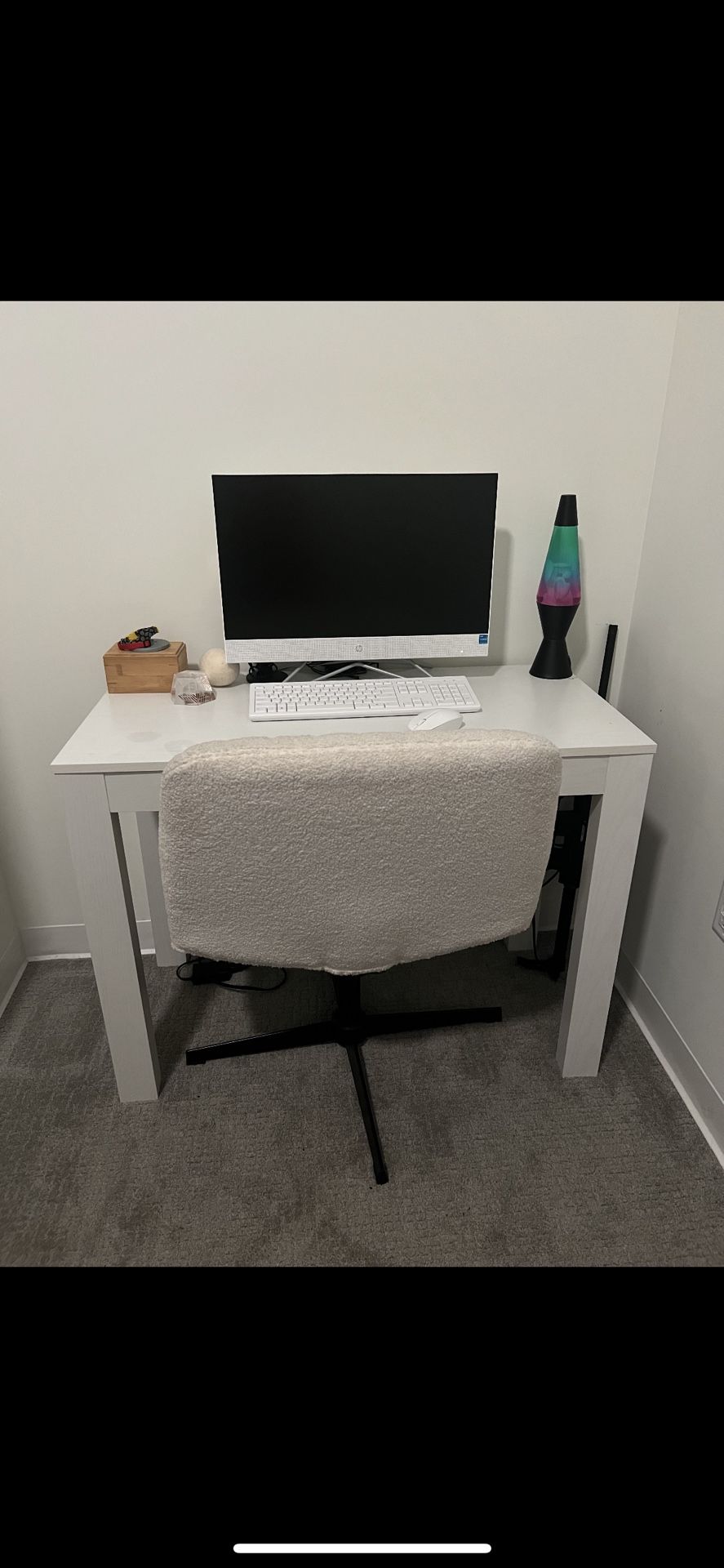 Computer And Chair