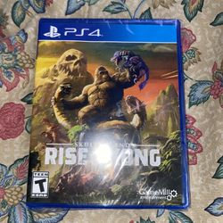 SKULL ISLAND RISE OF KONG PS4 PLAYSTATION 4 US EDITION BRAND NEW FACTORY SEALED   I had to crack it open since disc was lose it selaed it again with s
