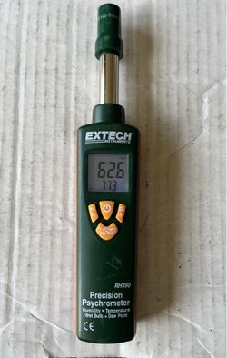 Extech Temperature Humidity Meter RH390