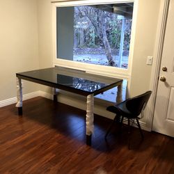Crate And Barrel Marble Dining Table