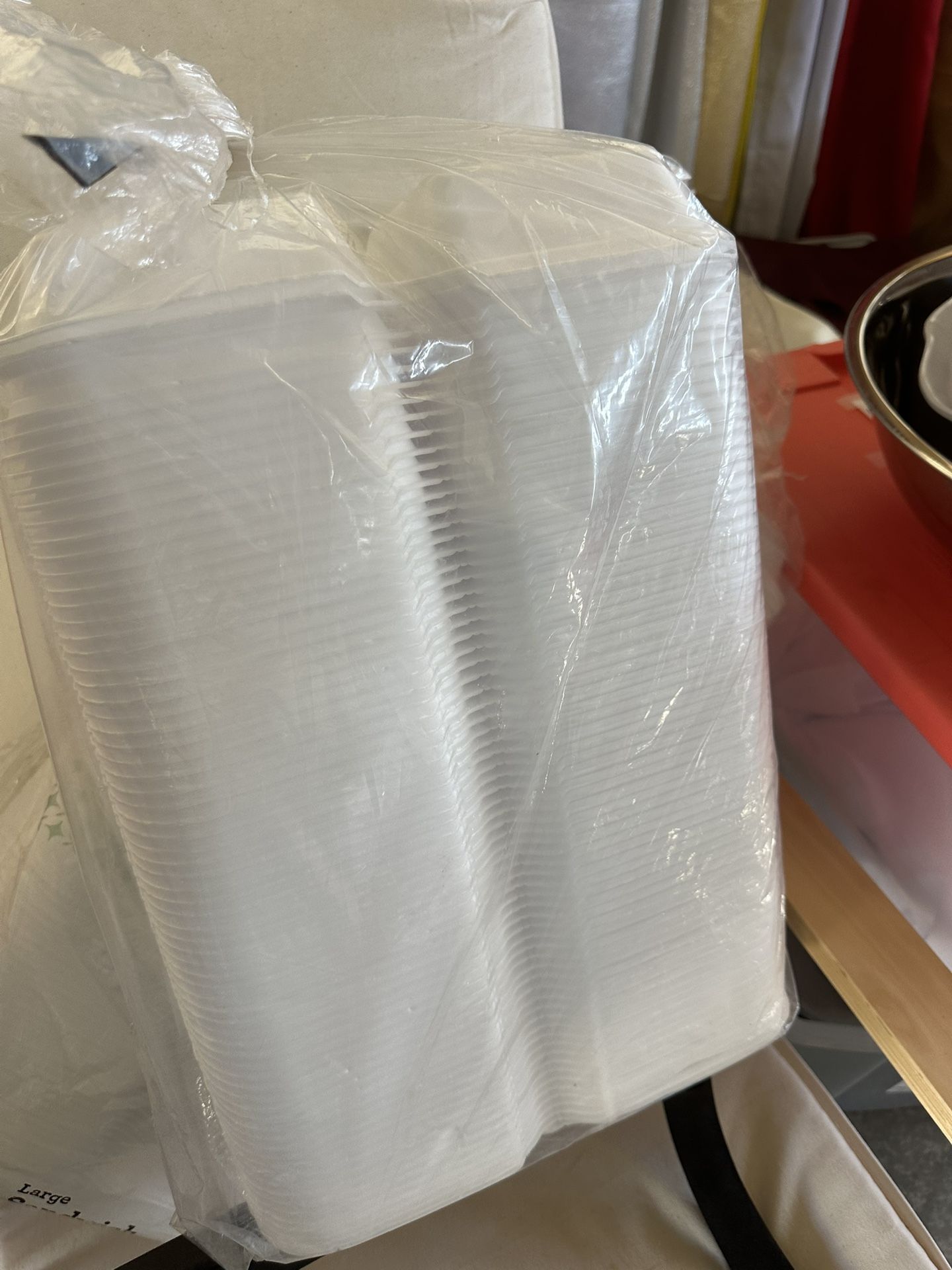 Foam Square Containers