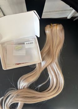 Hair extensions clip in