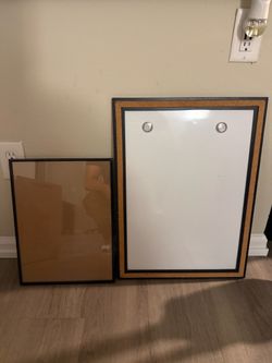 Whiteboard and Picture Frame Set