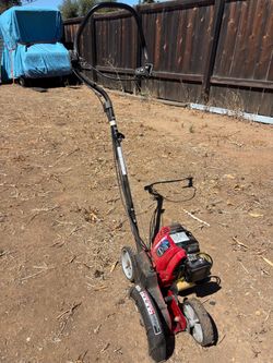Gas powered edger