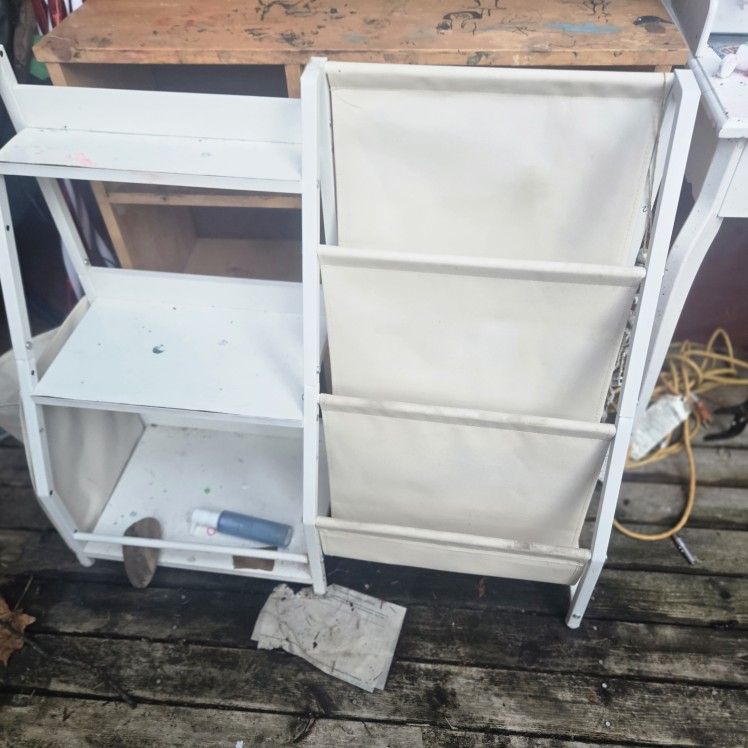 Book Holder And Shelf