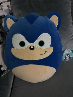 Squishmallows Sonic The Hedgehog 14in Ultrasoft Plush Original Jazwares