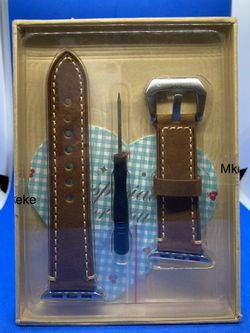 Mkeke genuine leather band for Apple Watch