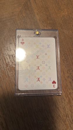 Louis Vuitton playing card