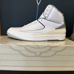 Air Jordan 2 Retro "White Cement" (2023) - Size 12 - OG Box Included