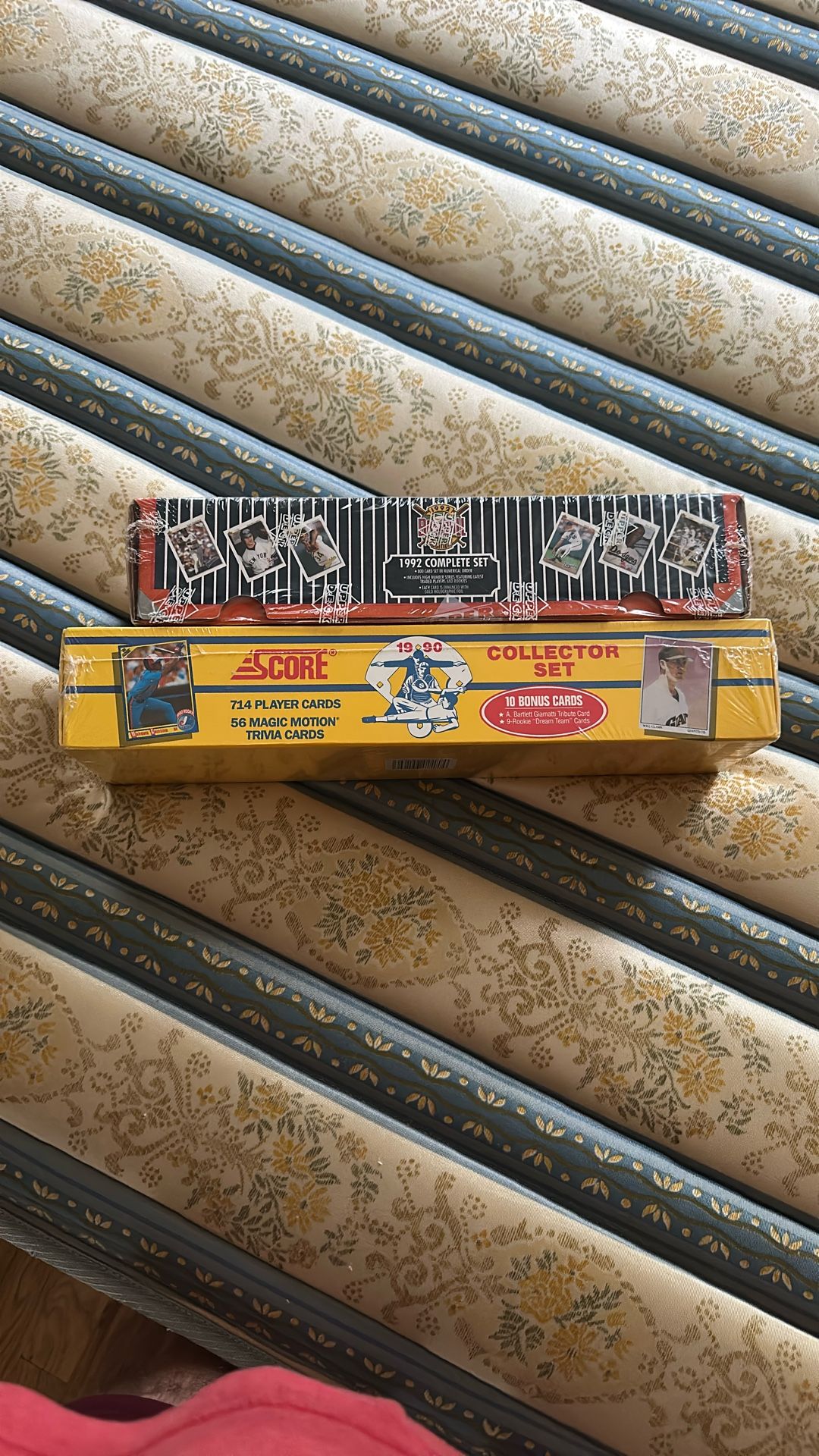 1992 Upper Deck and 1990 Score sealed sets