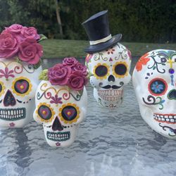 Día De Los Muertos Skulls