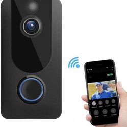 HD 1080P Smart WiFi Video Doorbell Camera Visual Intercom Night Vision IP Door Bell Wireless Security Cameras (Color : WiFi). $25