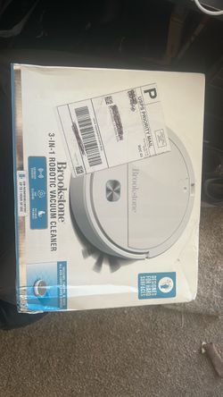 Brookstone 3-in-1 Robotic Vacuum Cleaner