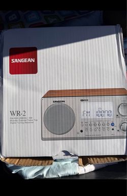 Sangean WR-2 FM/AM Digital Radio Black