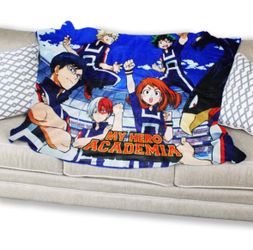 My Hero Academia Class 1-A Fleece Throw Blanket