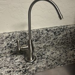 New Reverse Osmosis Brushed Stainless Steel Water Spout 