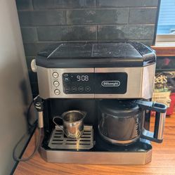 e'Longhi UPGRADED All-in-One Combination Coffee Maker & Espresso Machine