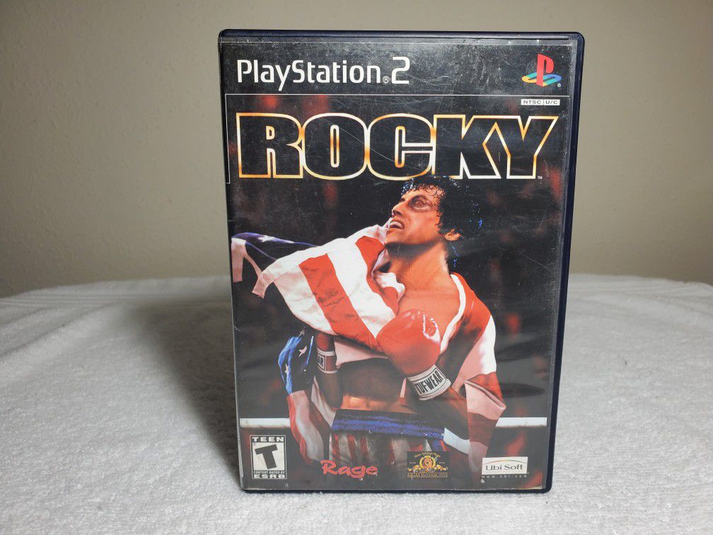 Rocky (Sony PlayStation 2, 2002) PS2 Complete With Manual