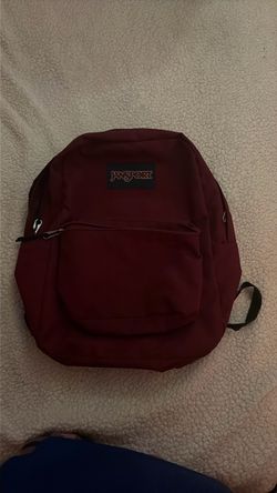Dark red jansport