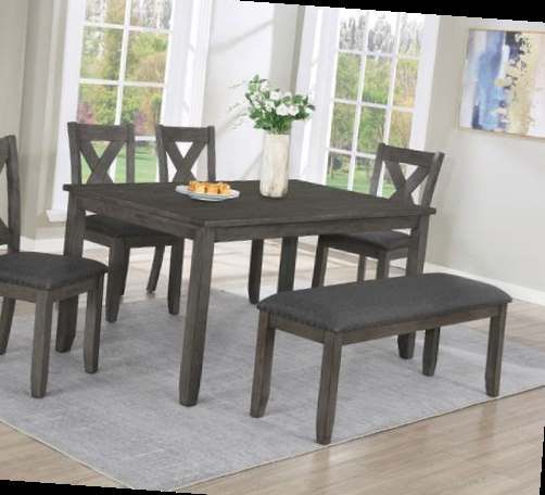 6 pcs dining table set. New. Price firm