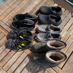 6 Pairs of Boys Shoes, Size 3